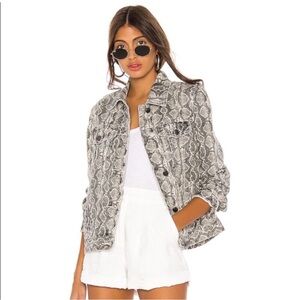 Blank NYC Snake Skin Jacket